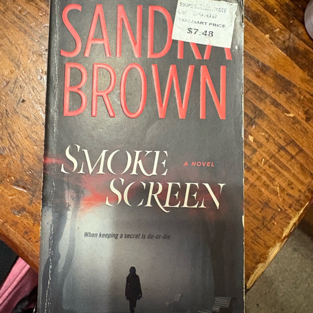 Smoke Screen Novel by Sandra Brown